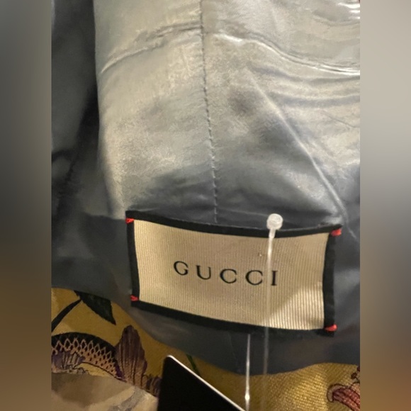 S*O*L*D Gucci V Neck Floral and Snake Print Waistcoat - Picture 5 of 13